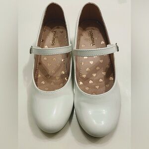 Sonoma White Mary Jane Flats